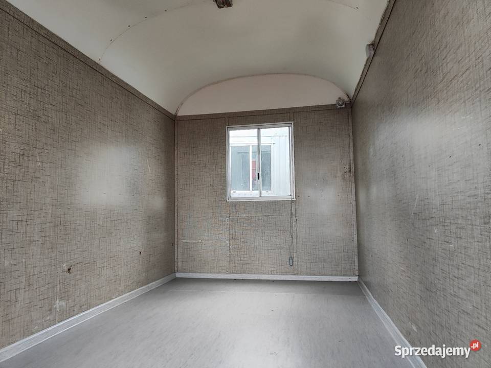 Barakowóz kontener na kołach szary Warszawa mazowieckie Łomianki