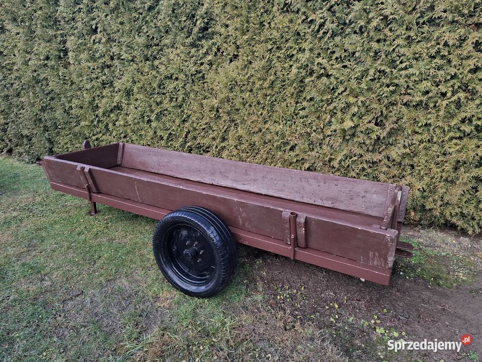 Dwukołówka przyczepka rolnicza solidna sprzedam