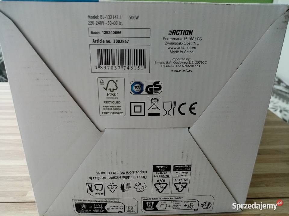 Blender mikser Home Essentials 15 litra Łódź