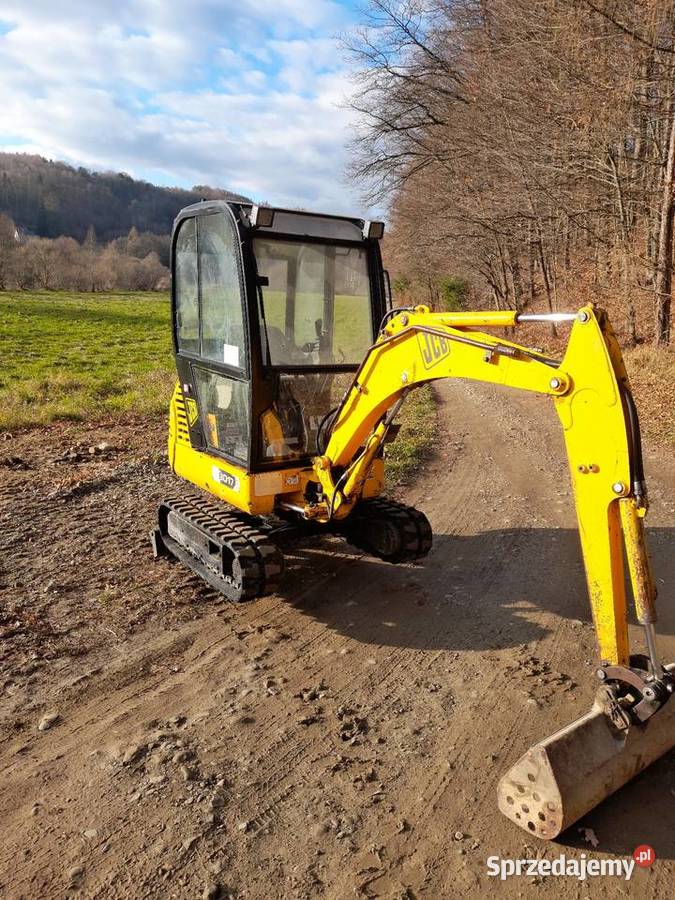 JCB 8017 Gąsiennice małopolskie
