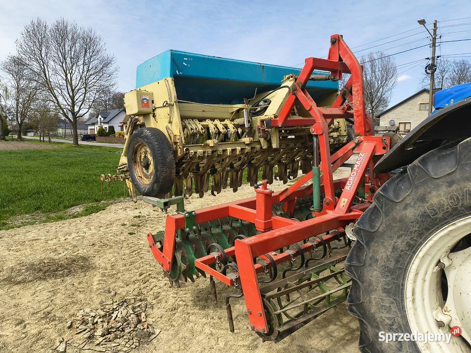 Agregat Uprawowo Siewny Agro masz Sulky Packer Agregaty Łagów