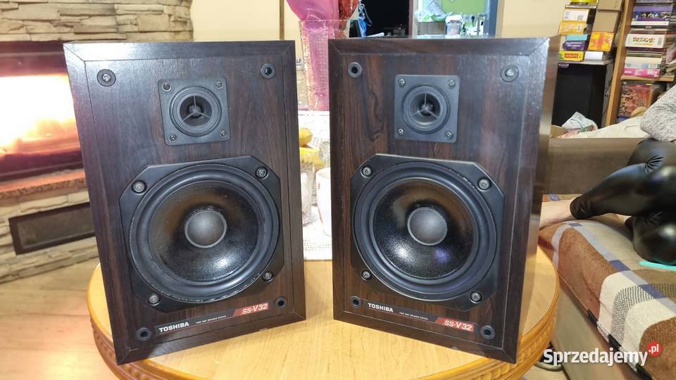 Kolumny monitory TOSHIBA SSV32 2x40W 8ohm UK Słuchawki i głośniki Warta
