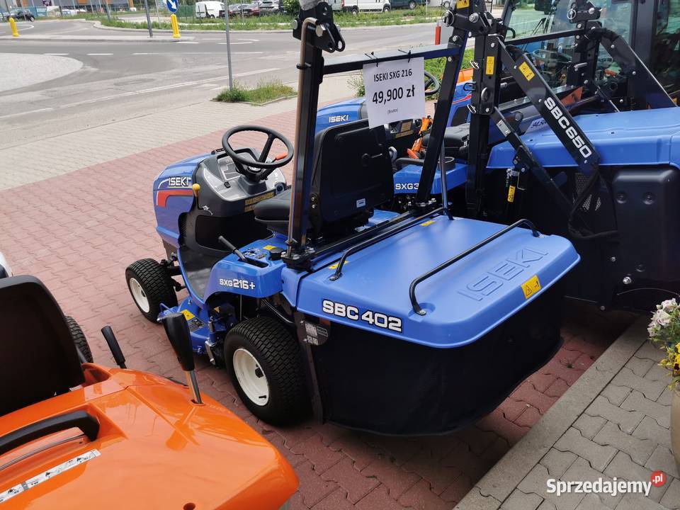 Traktor Kosiarka ISEKI SXG 216 Diesel Nowy warmińsko-mazurskie