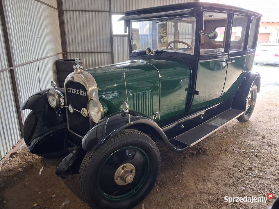 Citroen b14 z 1926 roku 100 letni zabytek klasyk Chojnów