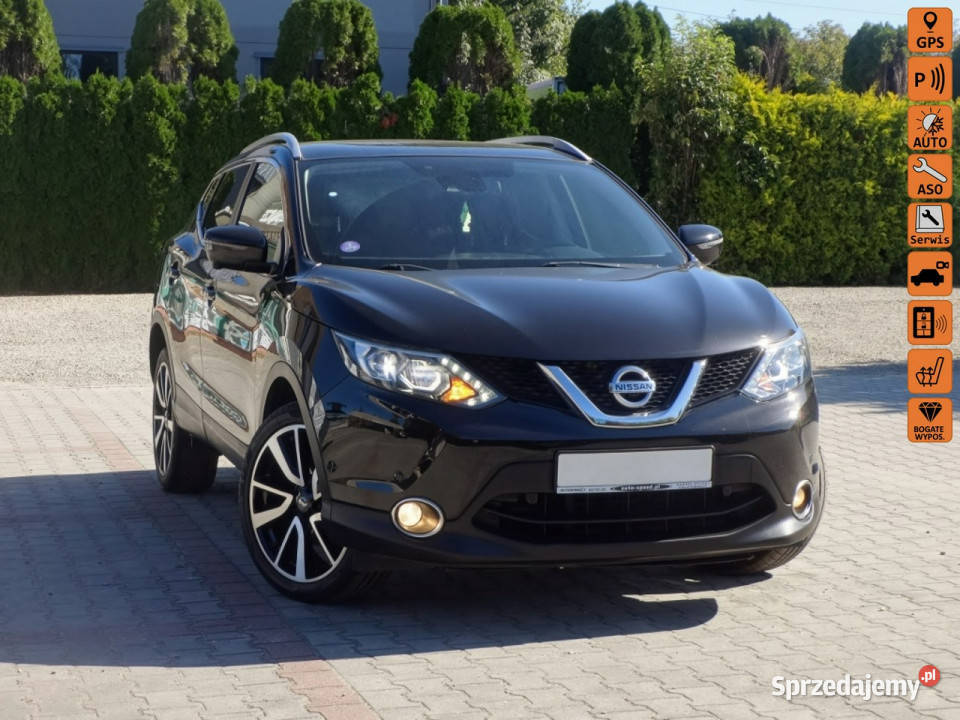 Nissan Qashqai 16 Navi Panorama Kamery 360 II gniazdo USB Nowy Sącz