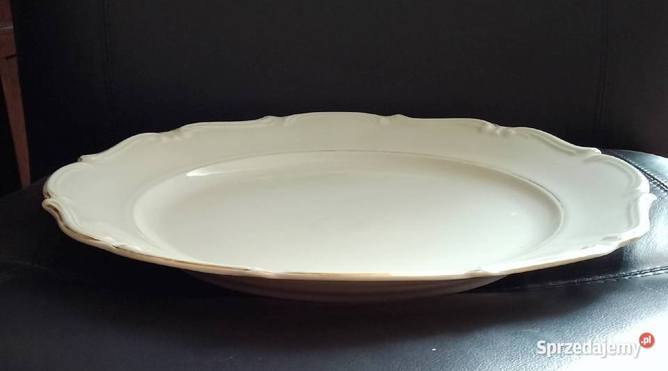 Duży biały talerz Wałbrzych Nakło nad Notecią