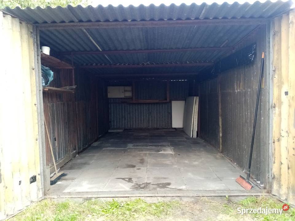 Wynajmę Garaż 18 m2 ośSłoneczne blaszany Szczecin sprzedam