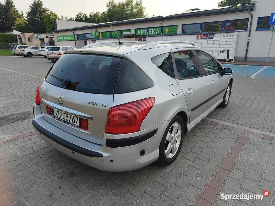 Peugeot 407 SW 2008 18 LPG 2 właściciel manualna Głowno