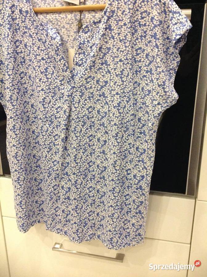 Bluzka Damska KAFFE M Kwiatki NOWA Bluzki i koszule Nowa Sól