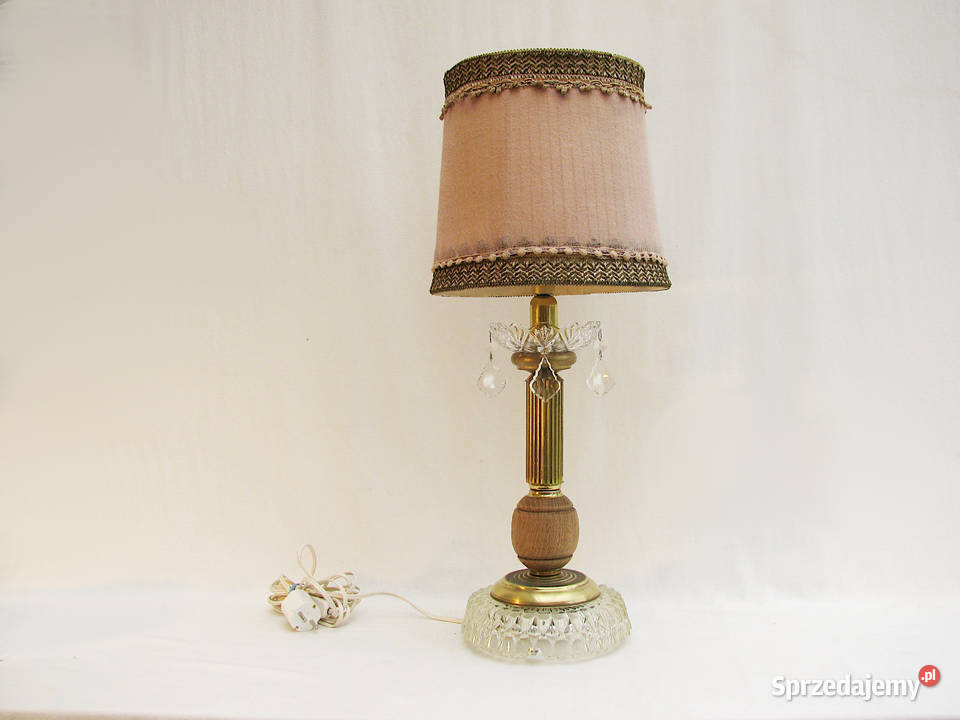 Stara Lampka nocna kryształki Szczecinek