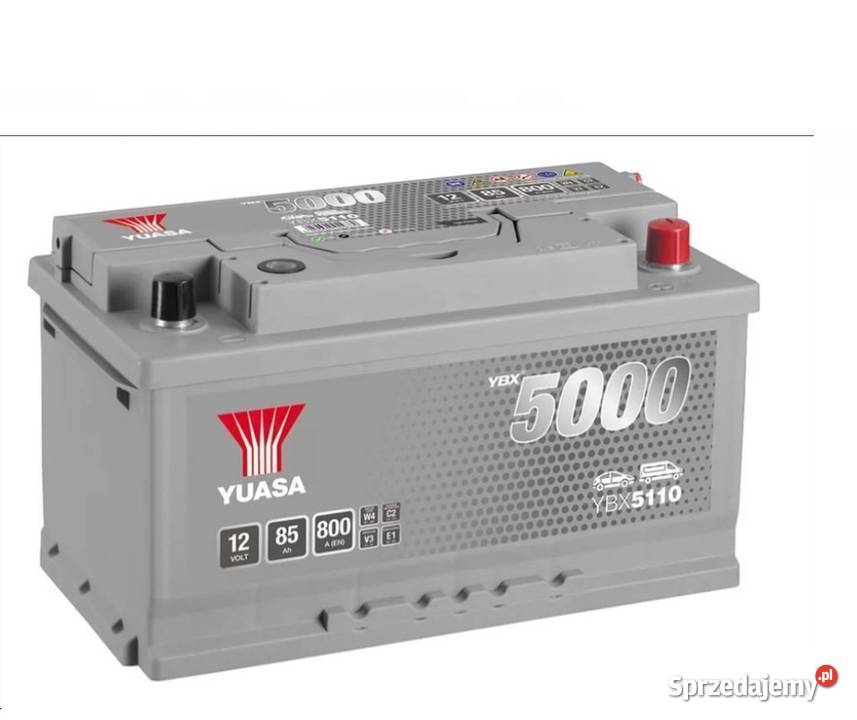 Akumulator YUASA Silver 12V 85Ah 800A SOSNOWIEC