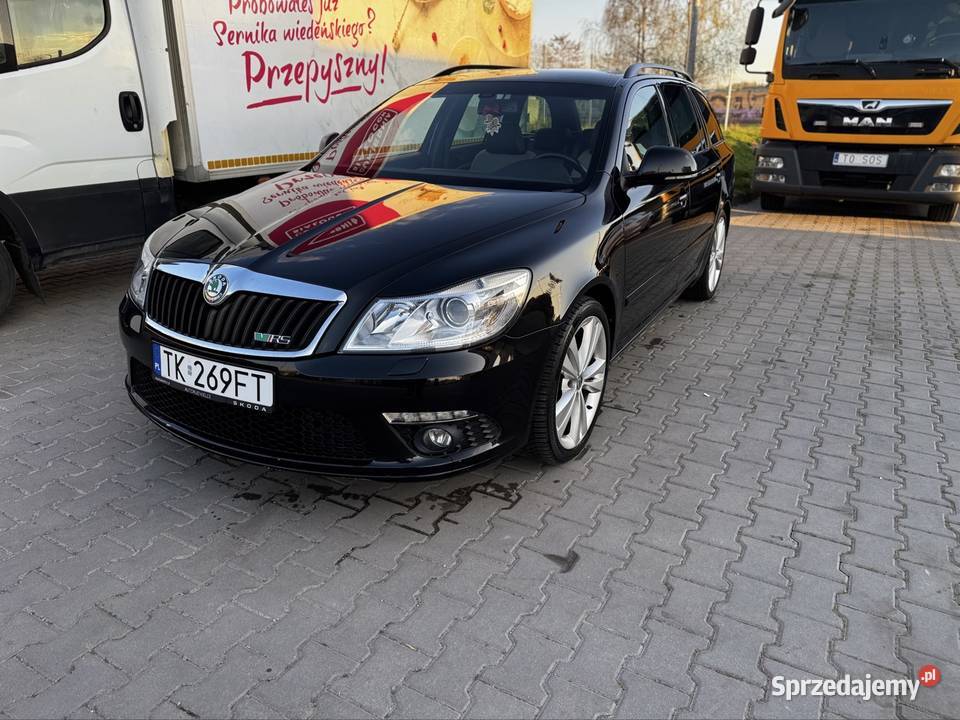 Skoda Octavia II FL Vrs DSG czarny Kielce