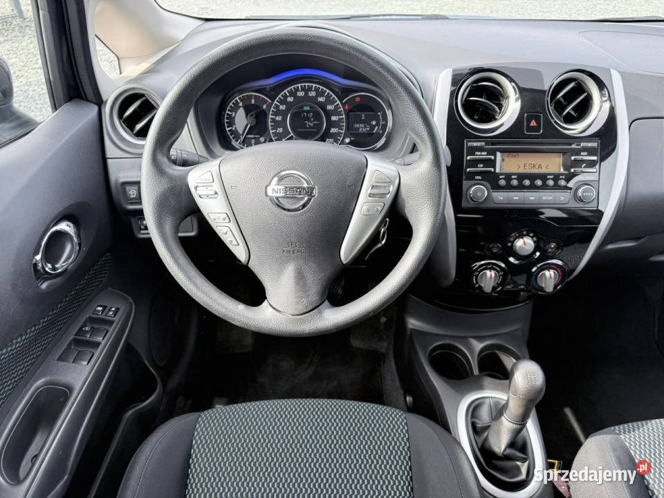 Nissan Note 15 dci 90 2015r tempomat bluetooth elektrochrom. lusterko wst. Wojkowice