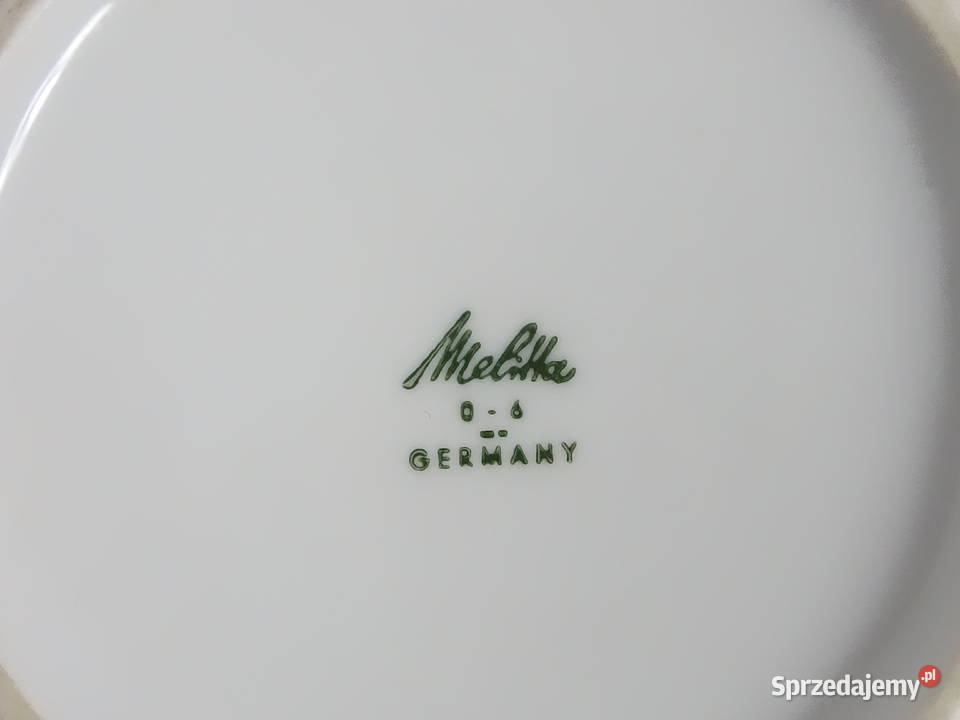 Kultowy Dzbanek Melitta Biała Porcelana Vintage