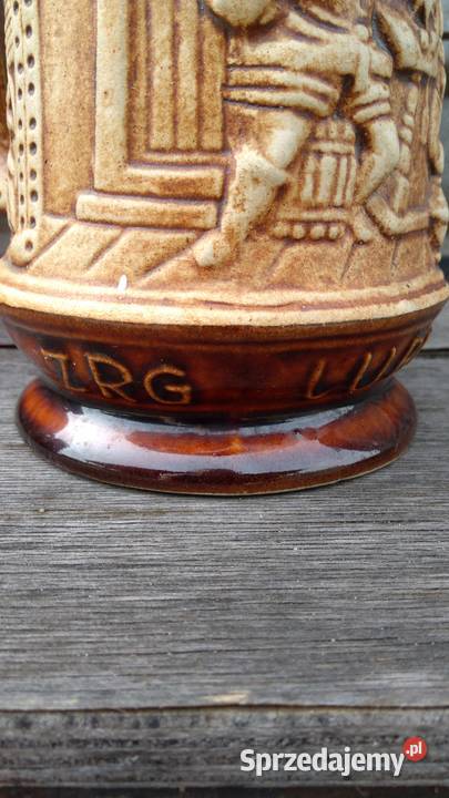 PRL Kufel karczma piwna ZRG Lubin łódzkie Sieradz