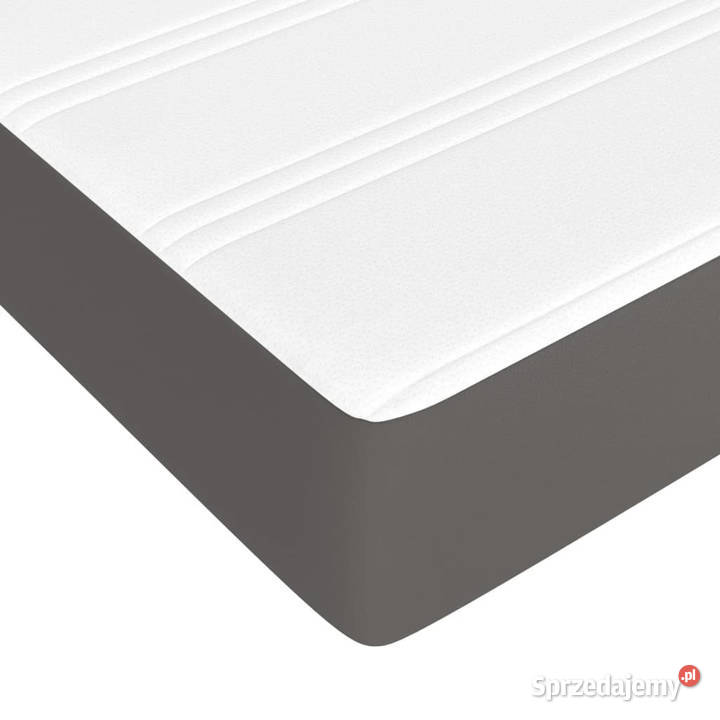 Materac kieszeniowy szary 140x190x20 sztuczna mazowieckie Warszawa