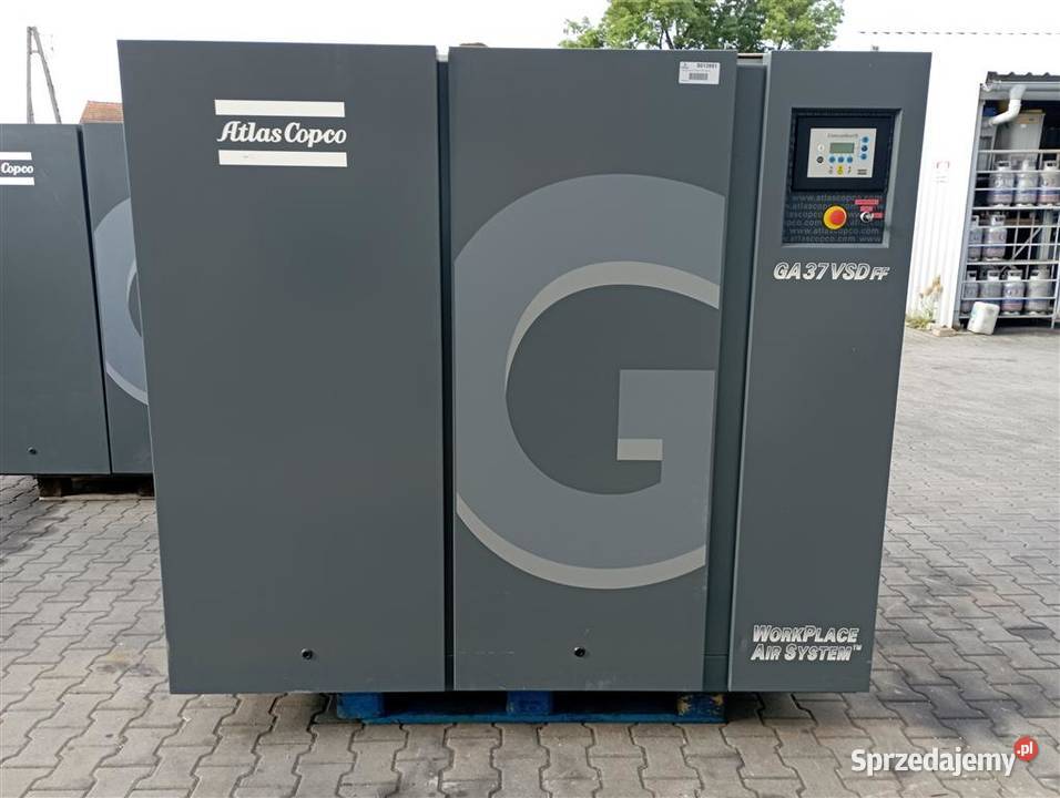 Sprężarka śrubowa kompresor ATLAS COPCO GA37 opolskie