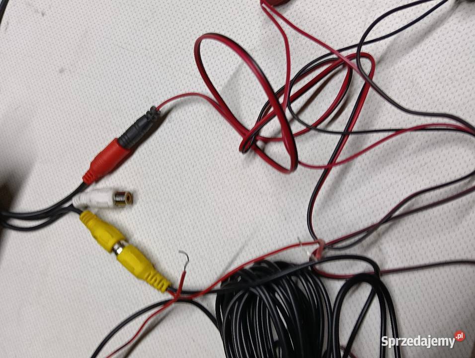 Monitor z okablowaniem do kamery cofania mazowieckie Drążdżewo Nowe