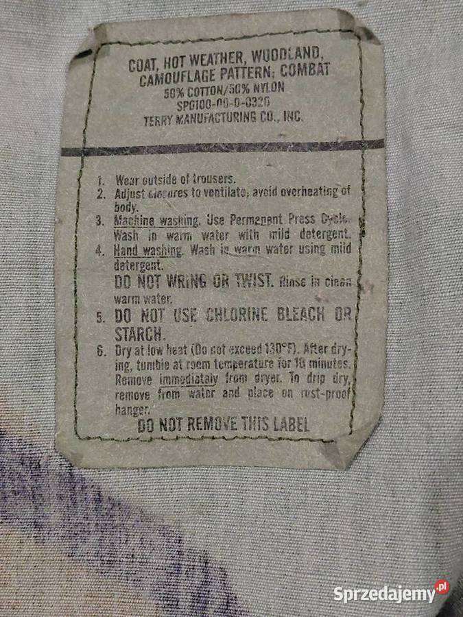 Bluza BDU woodland medium x short ripstop 99r dolnośląskie Wrocław