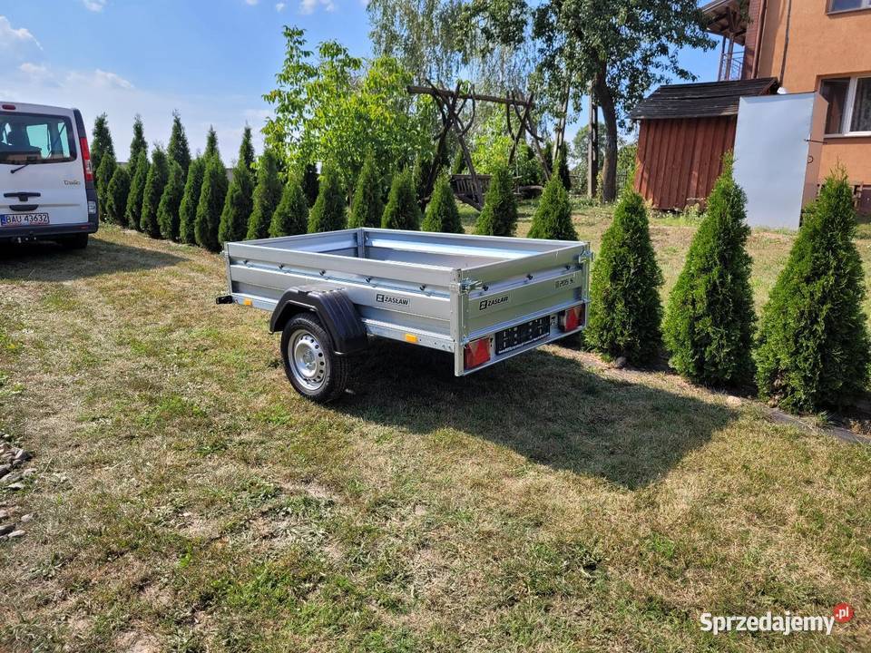 Przyczepa samochodowa Zasław 205su 750 DMC Burtowe i plandeki sprzedam