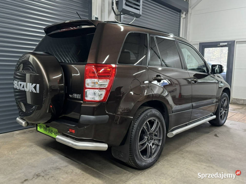 Suzuki Grand Vitara 24 AUTOMAT 78tyśkm salon wielofunkcyjna kierownica Chechło