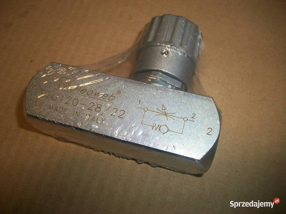 Zawór dławiąco zwrotny STU12028 Oleoweb Olkusz sprzedam