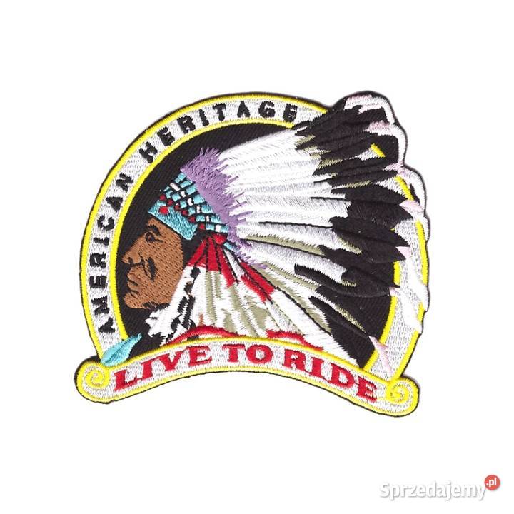 Indianin wysokiej jakości haftowana naszywka i Pozostałe Starachowice