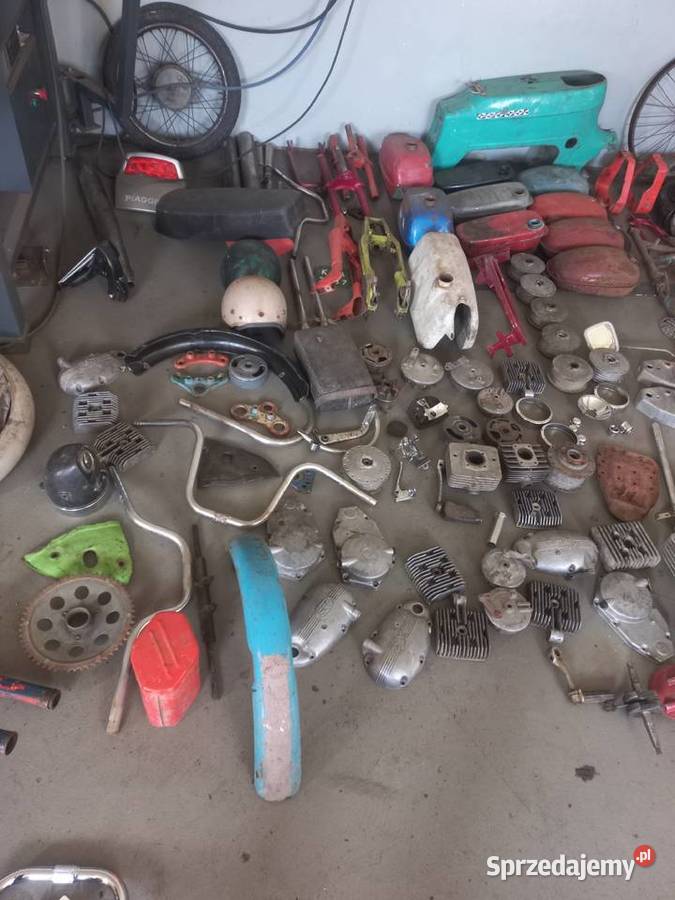 CZĘŚCI ROMET KOMAR KADET MOTORYNKA POLO PEGAZ Motocykle na części Konin
