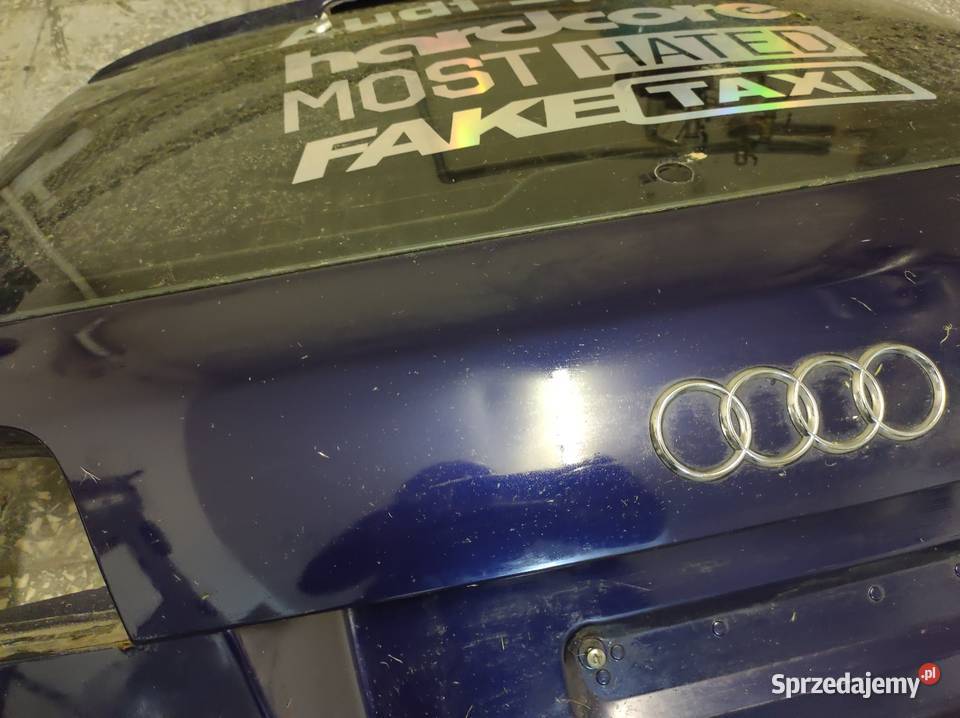 Klapa bagażnika Audi A6 C6 kombi granatowa Nowy Sącz sprzedam