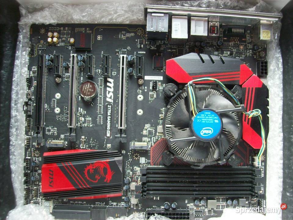 Płyta główna MSI Z170A Gaming M5 z procesorem mazowieckie