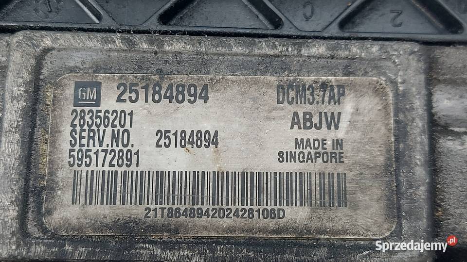 OPEL ANTARA 22 CDTI VCDI 12r komputer sterownik