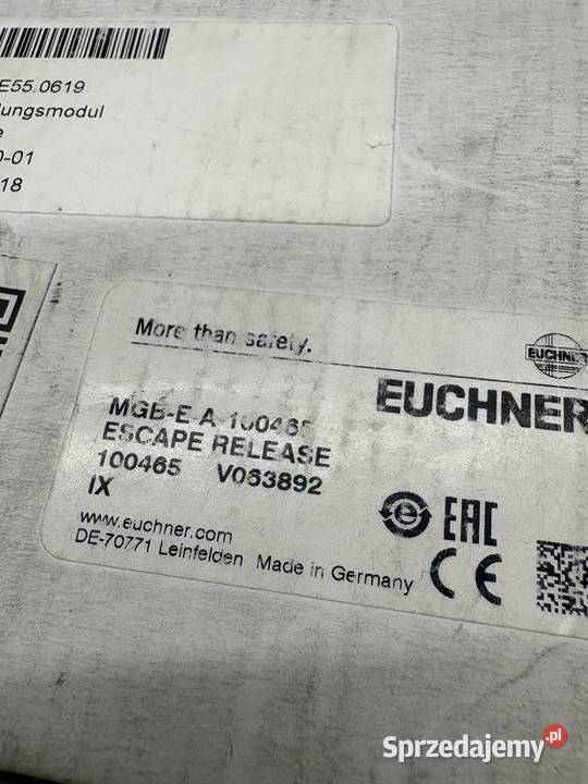 Euchner MGBEA 100465 Blokada Warszawa