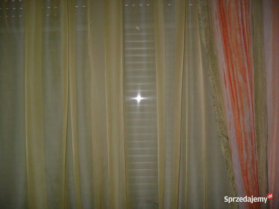 firana gotowa woal żółty 155 x 550 dolnośląskie Wrocław