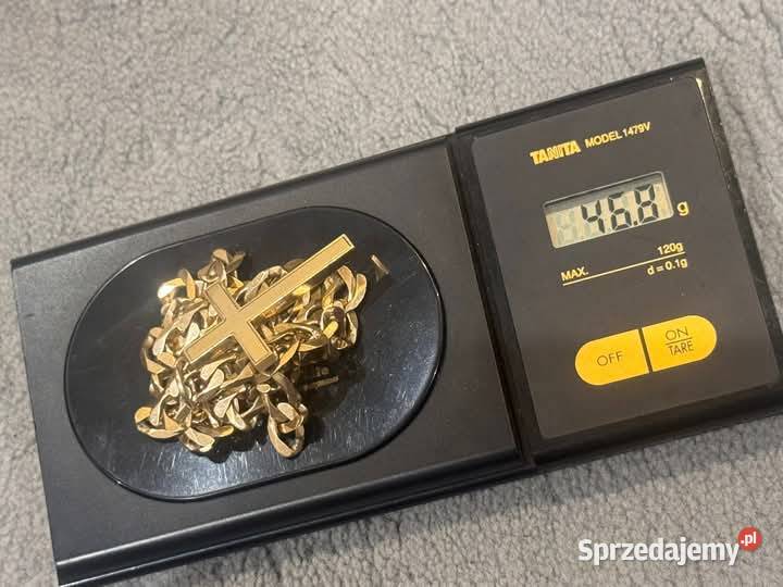 Złoty łańcuszek próba 750