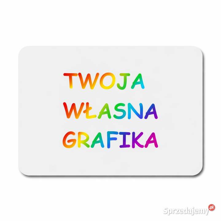 Podkładka pod mysz z nadrukiem personalizowanym Pozostałe Dębna