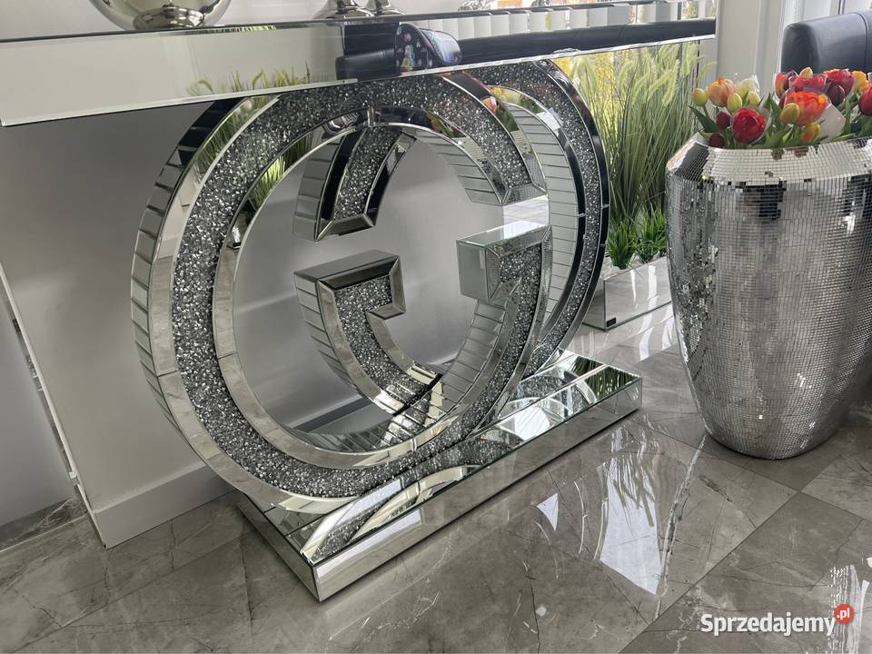 Nowoczesna lustrzana konsola Glamour z Nowy Sącz