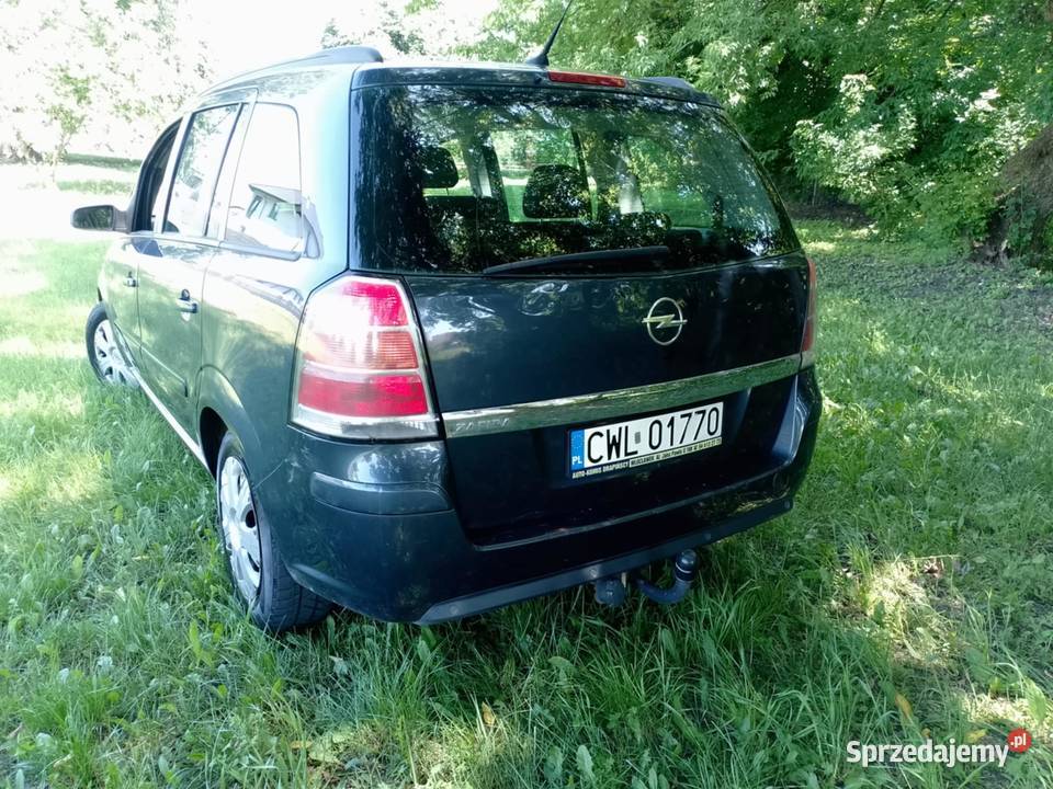 ZAFIRA B 16 Benzyna 7 miejsc hak 11111KM Włocławek sprzedam