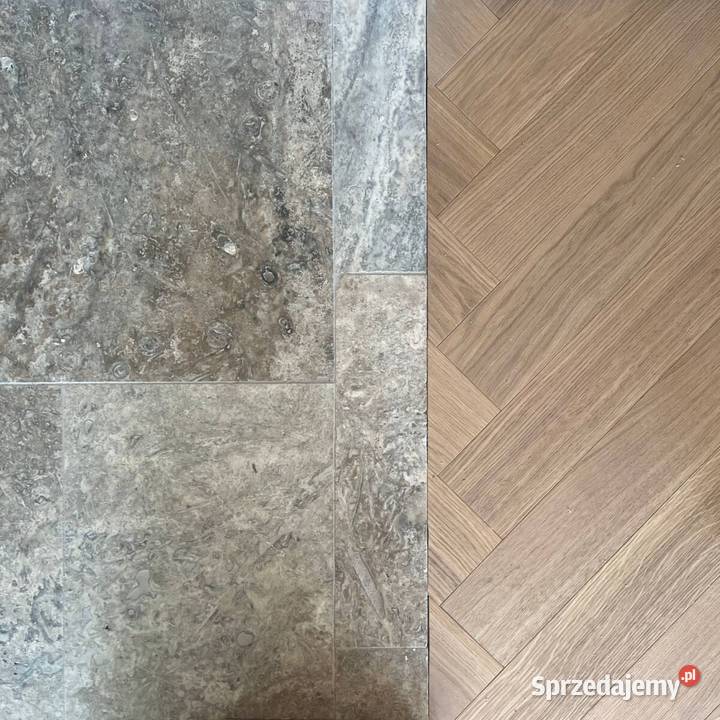 Płytki Trawertyn Silver Ash bębnowany komplet pomorskie sprzedam