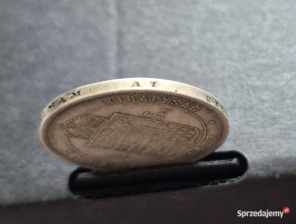 74 WĘGRY srebro 1 Forint 1879 r