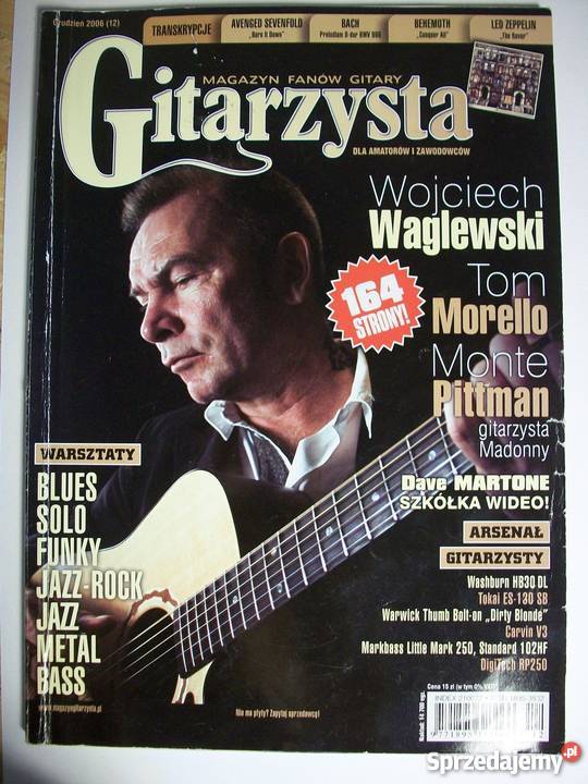 GITARZYSTA 2006 12 GRUDZIEŃ WAGLEWSKI WOJCIECH Rok wydania 2006 Warszawa