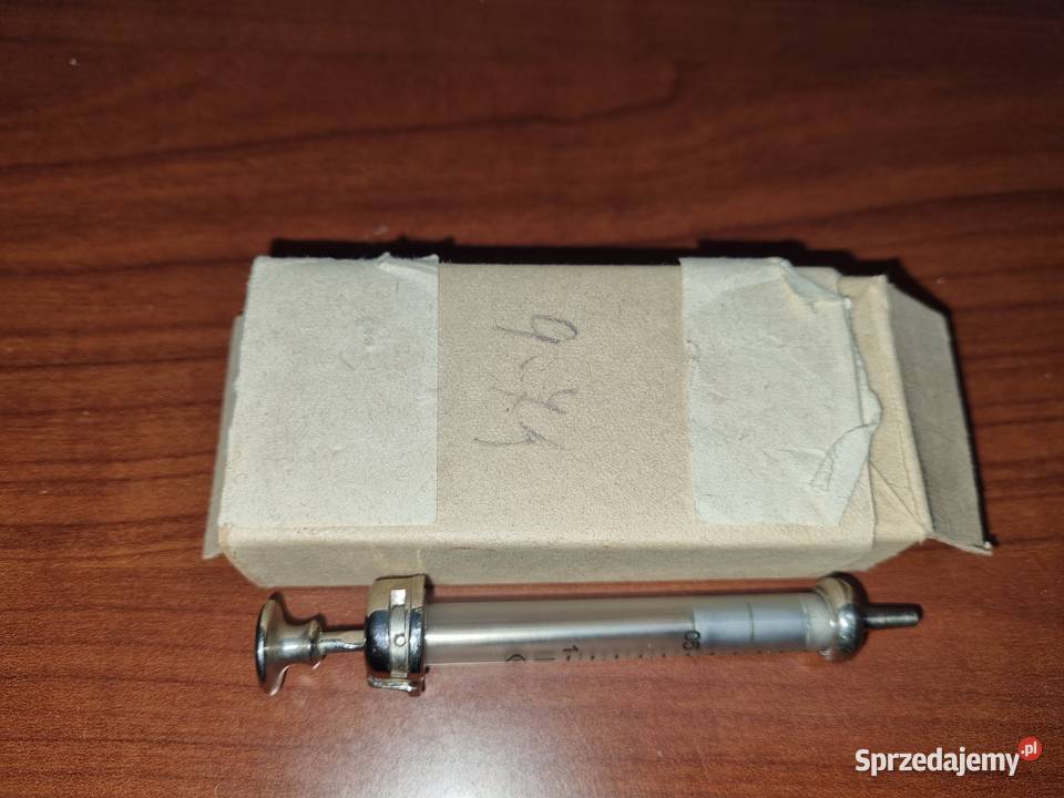 Zabytkowa Strzykawka Rekord 1953 Lublin sprzedam