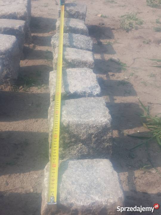 Kostka granitowa szara 1720 Używana Najtaniej Żary sprzedam
