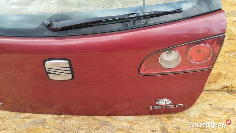 TYLNA KLAPA BAGAŻNIKA TYŁ SZYBA SEAT IBIZA III 3 Rudziniec