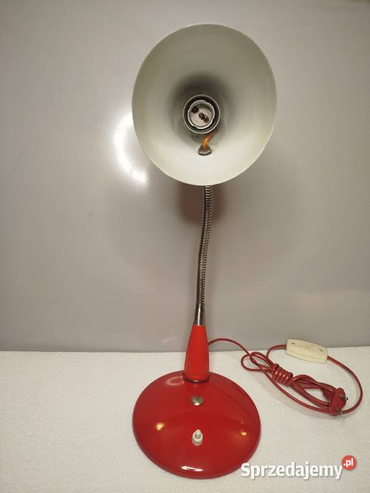 Stara lampka biurkowa z PRL u TYP 1118 GAŁECKI łódzkie Zgierz