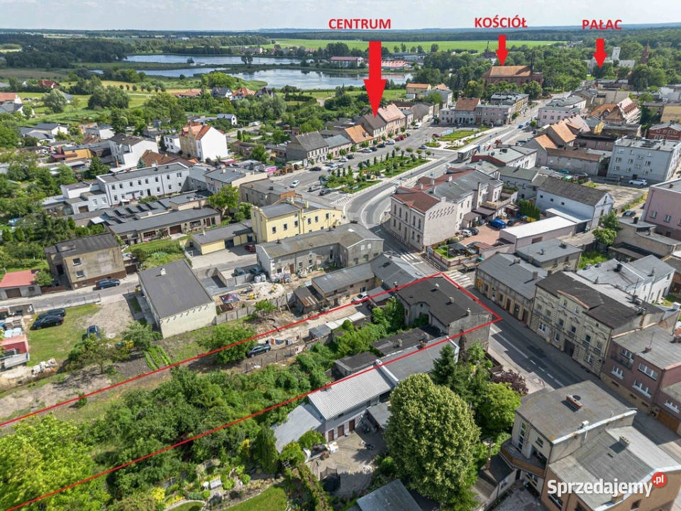 400 Kamienica rynku 934 m cegła Miłosław
