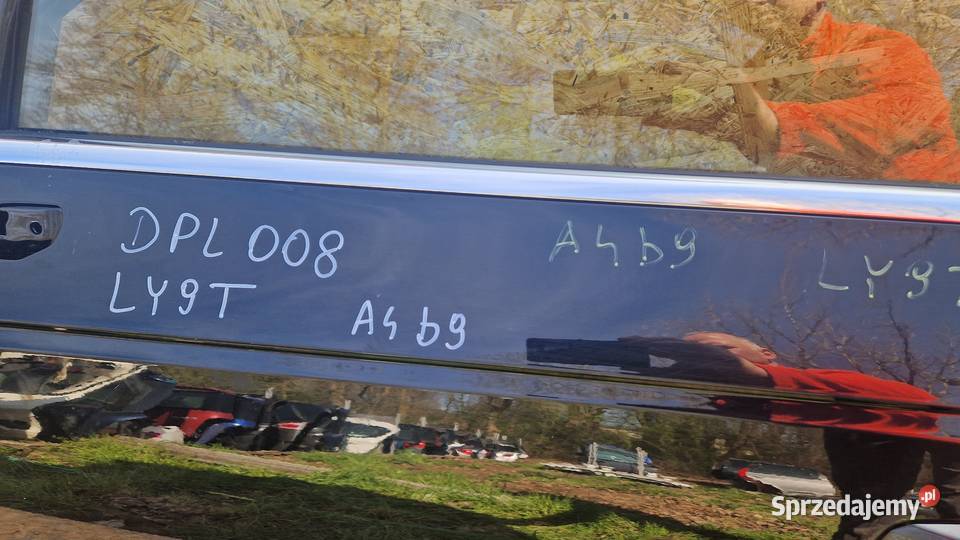 AUDI A4 B9 DRZWI PRZÓD LEWY LEWE KOD LAK LY9T Słowikowo