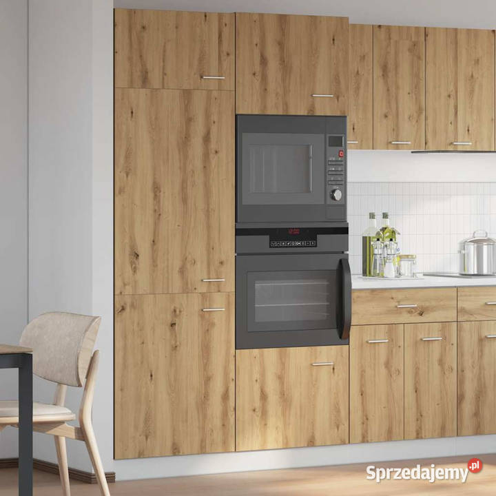 Szafka na lodówkę dąb artisan 60x57x207 WM856126