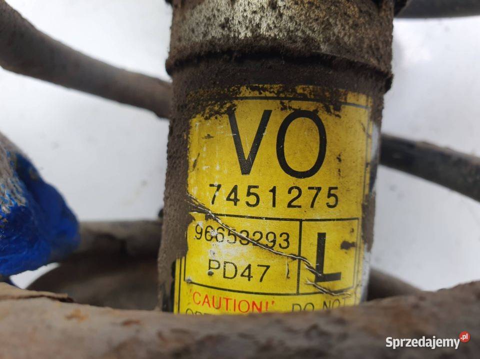 AMORTYZATOR LEWY PRZÓD CHEVROLET AVEO 96653293 Lipno