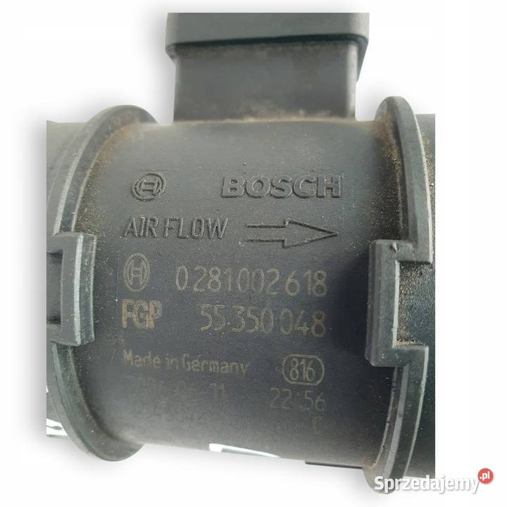 PRZEPŁYWOMIERZ Fiat Croma 19 JTD CDTI 55350048 osobowe Przepływomierze Chełm