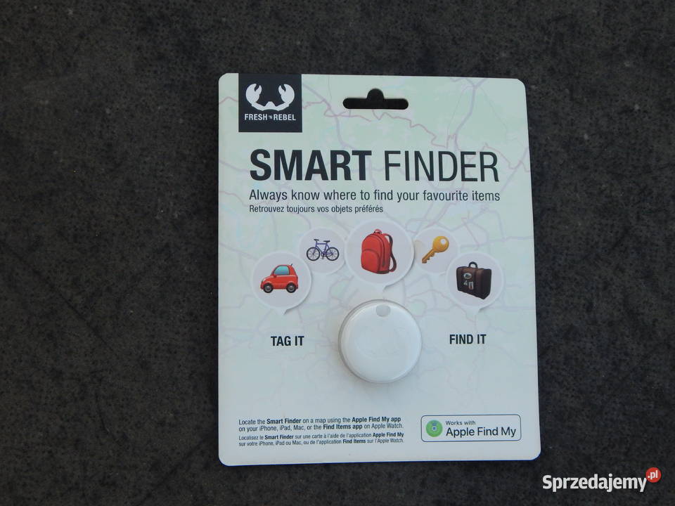Lokalizator Smart Finder Tag do Apple Find My Kraków